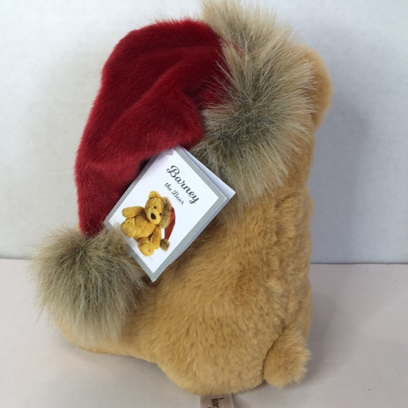 Aurora 9inch Trevor Bear Santa Barney with Tags Plush Stuffed Animal Christmas - Picture 2 of 5